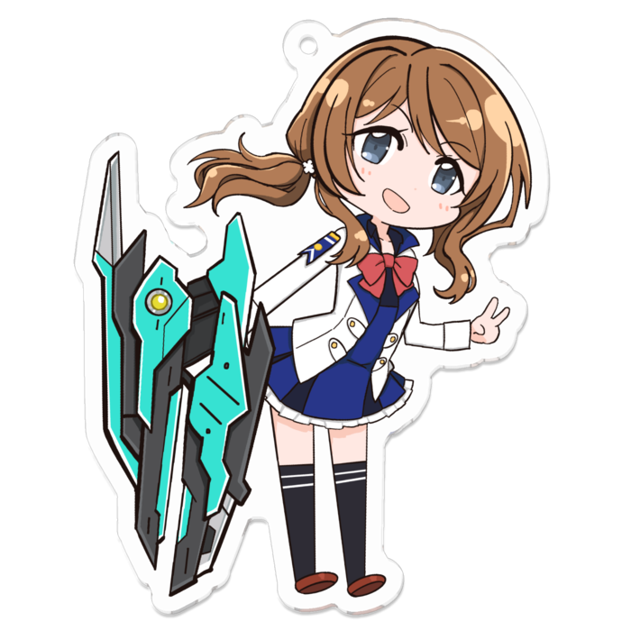 アクリルキーホルダー - 70 x 70 (mm)