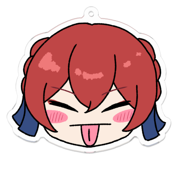 アクリルキーホルダー - 70 x 70 (mm)