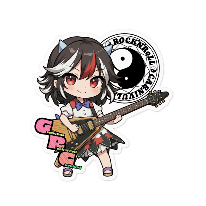 ステッカー - 100 x 100 (mm)