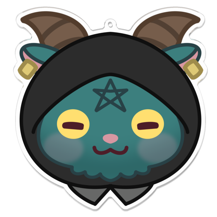 アクリルキーホルダー - 100 x 100 (mm)