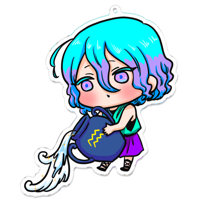 アクリルキーホルダー - 100 x 100 (mm)