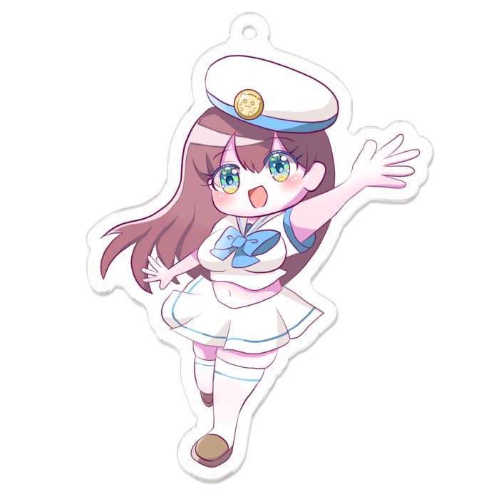 アクリルキーホルダー - 70 x 70 (mm)