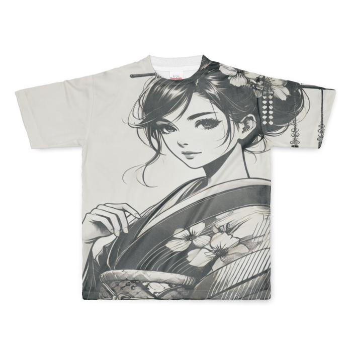 フルグラフィックTシャツ - L - 正面印刷のみ