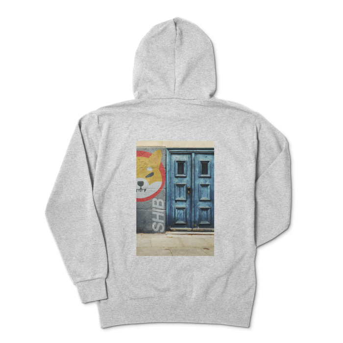 ジップパーカー - XL - 杢グレー