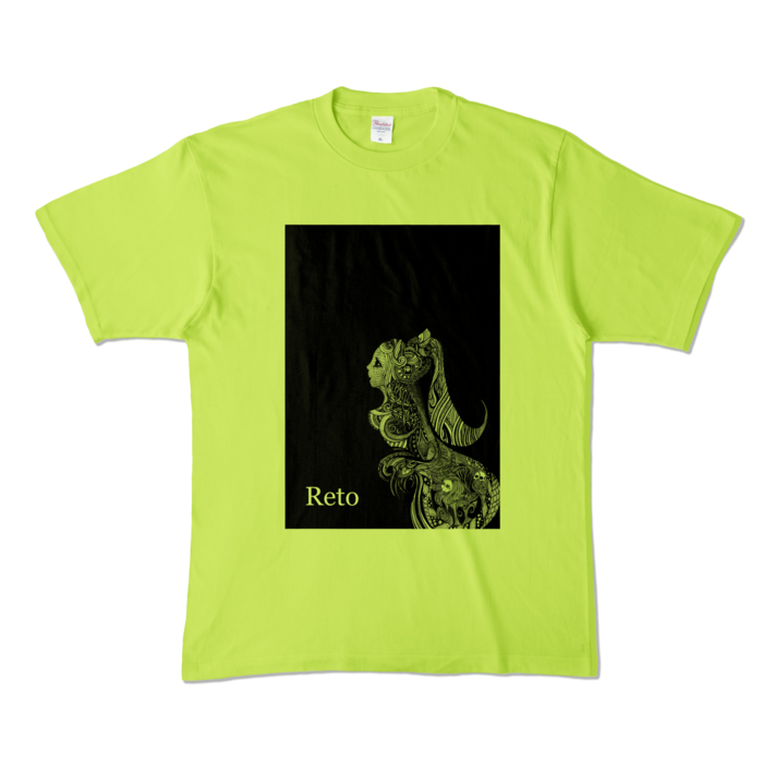 カラーTシャツ - XL - ライトグリーン (淡色)