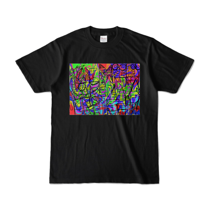 カラーTシャツ - S - ブラック (濃色)