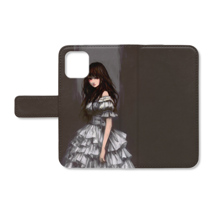 手帳型iPhoneケース - iPhone12 mini - ストラップ穴 なし