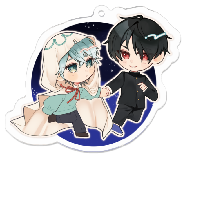 アクリルキーホルダー - 70 x 70 (mm)