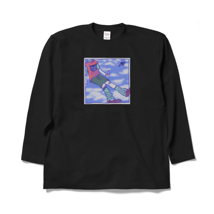 ロングスリーブTシャツ - XL - ブラック