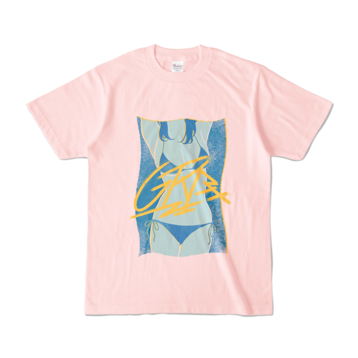 カラーTシャツ - S - ライトピンク (淡色)