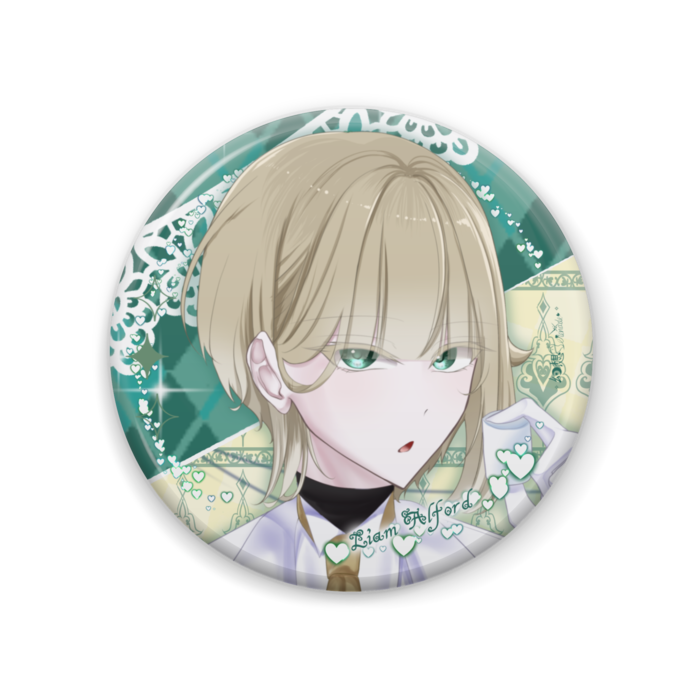 リアム・アルフォード缶バッジ - 57mm