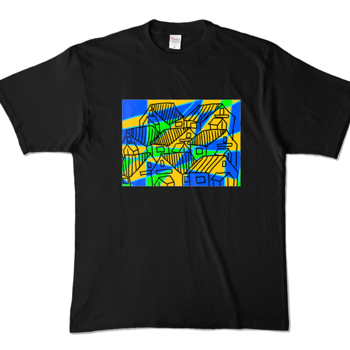 カラーTシャツ - XL - ブラック (濃色)