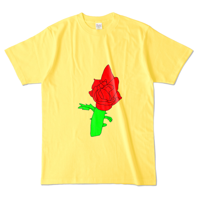 カラーTシャツ - L - イエロー (濃色)