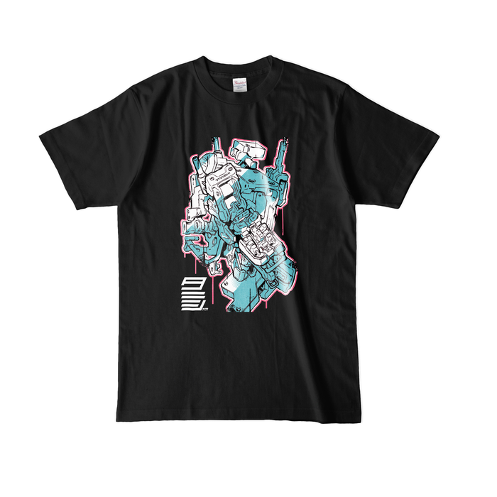 カラーTシャツ(濃色) - L - ブラック