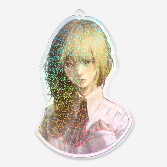 ホログラムアクリルキーホルダー - 100 × 100mm(2)