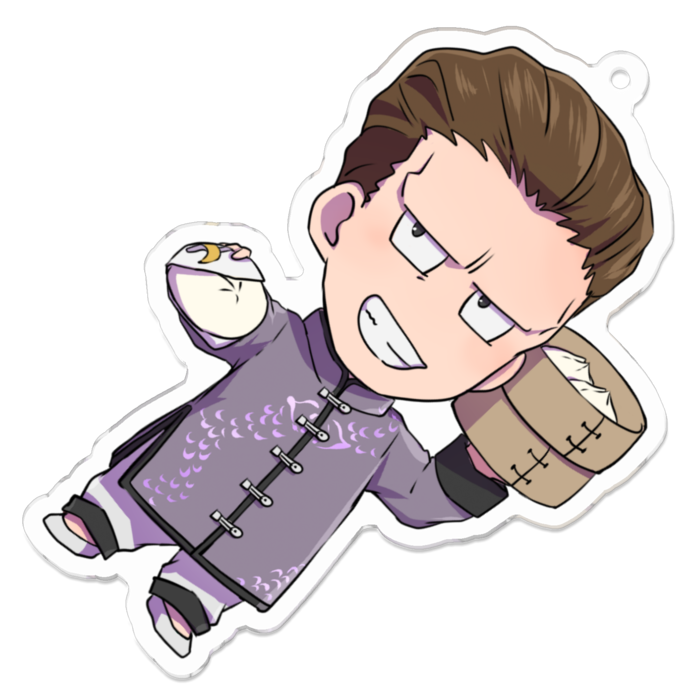 アクリルキーホルダー - 70 x 70 (mm)