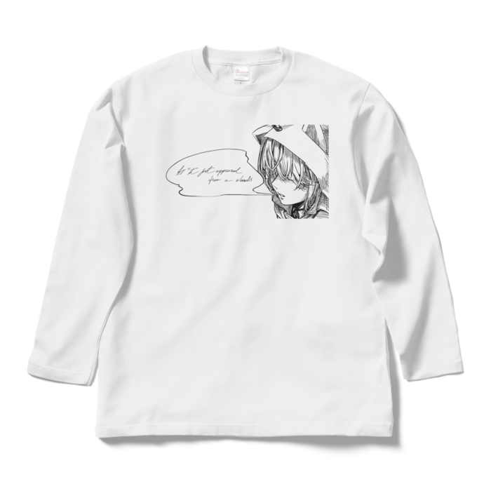 新 祖母の話 ロンT - L - ホワイト