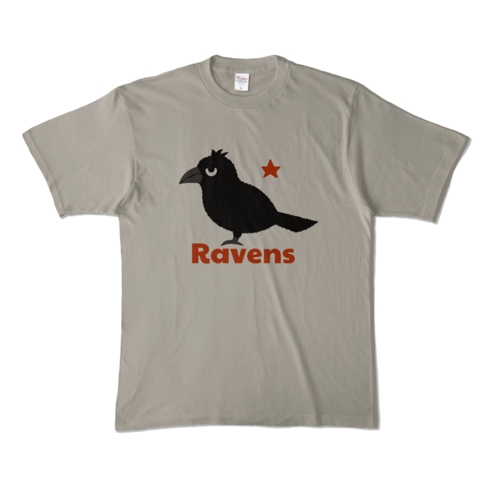 カラーTシャツ - XL - シルバーグレー (淡色)