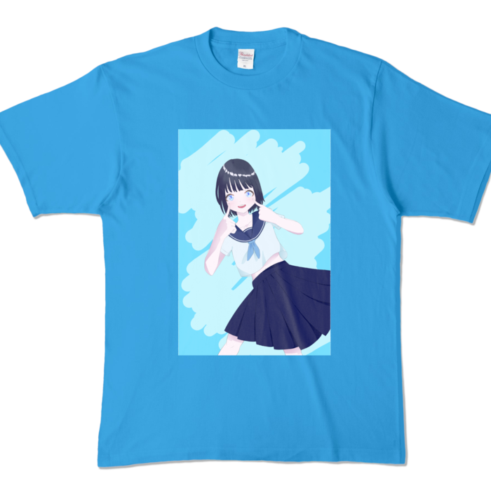 カラーTシャツ - XL - ターコイズ (濃色)