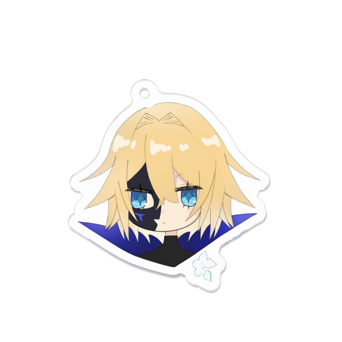 アクリルキーホルダー - 70 x 70 (mm)