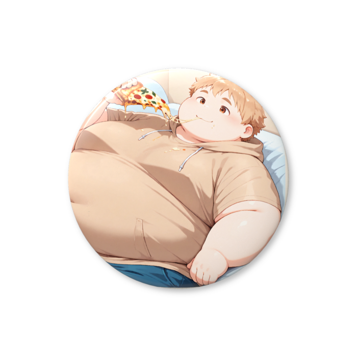 【缶バッジ(バリュー)】キャメル(ピザA) 32mm