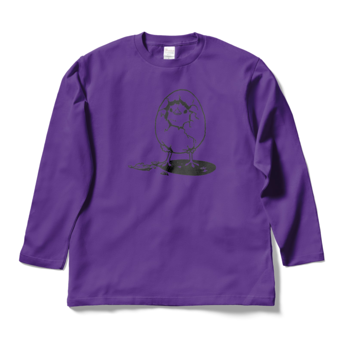 ロングスリーブTシャツ - L - パープル
