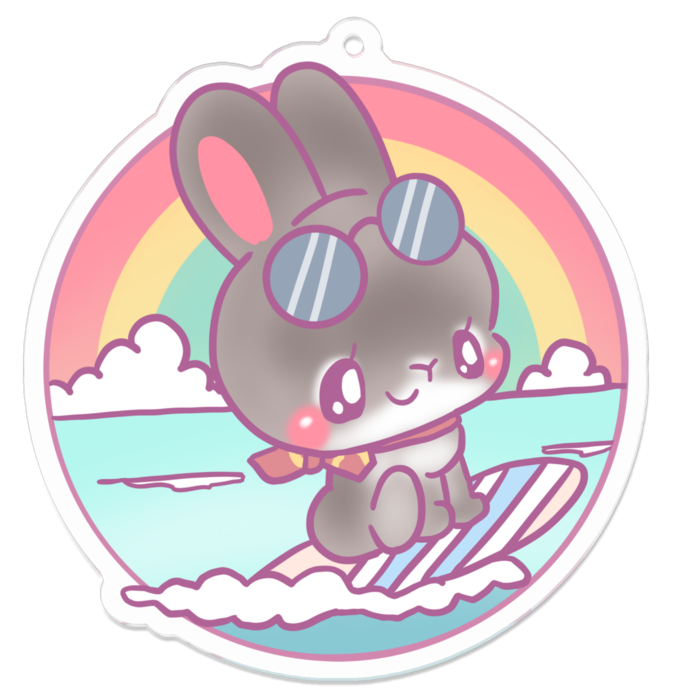 アクリルキーホルダー - 70 x 70 (mm)