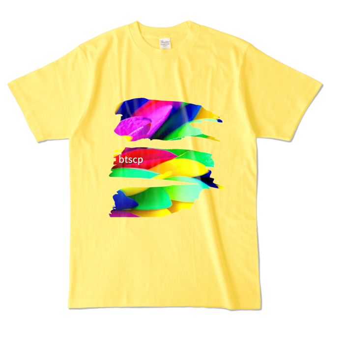 カラーTシャツ - L - イエロー (濃色)
