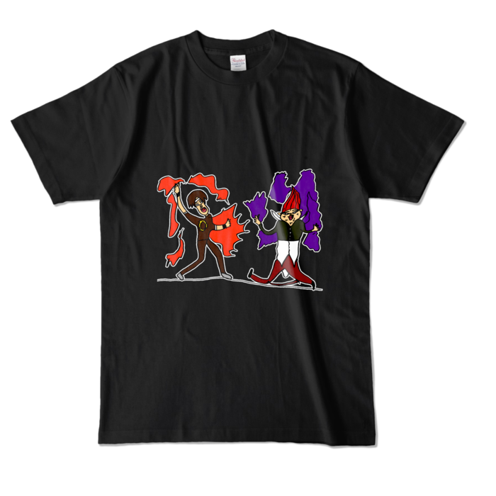 カラーTシャツ - L - ブラック (濃色)