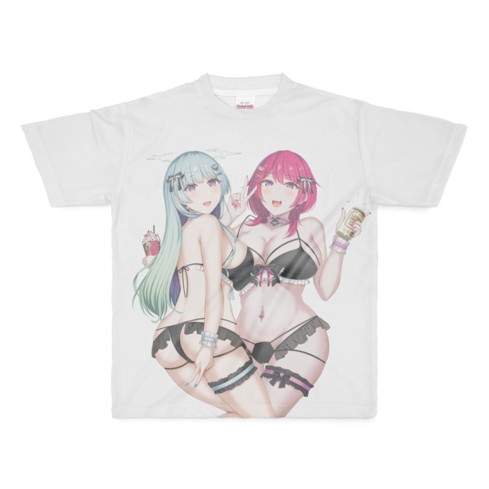 フルグラフィックTシャツ - M - 正面印刷のみ