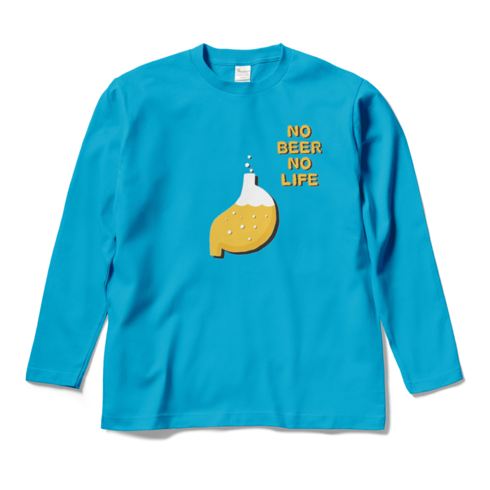 ロングスリーブTシャツ - M - ターコイズ