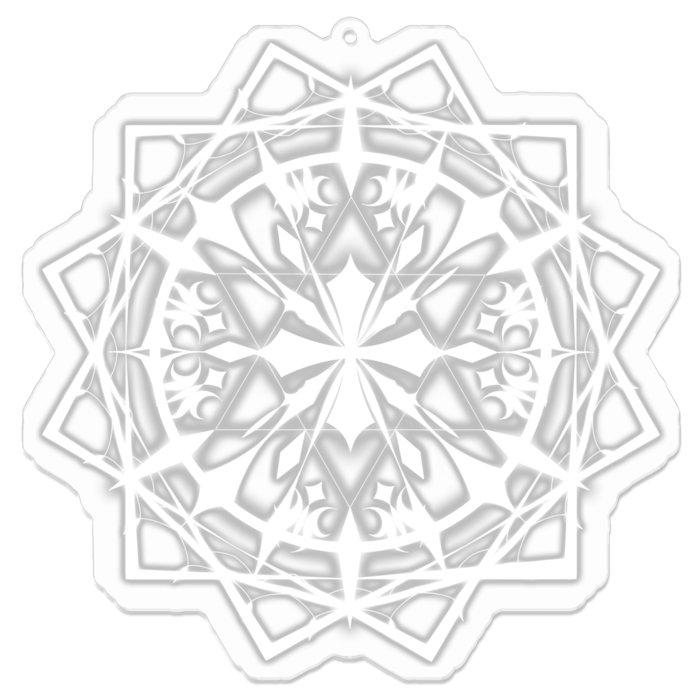 アクリルキーホルダー - 100 x 100 (mm)