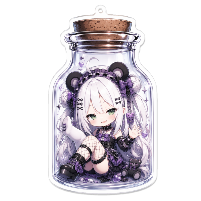 アクリルキーホルダー - 100 x 100 (mm)