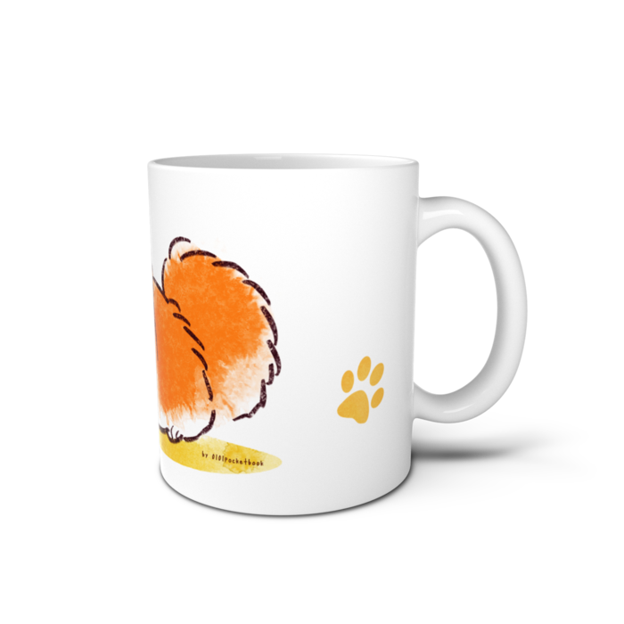 マグカップ - 直径 8 cm / 高さ 9.5 cm