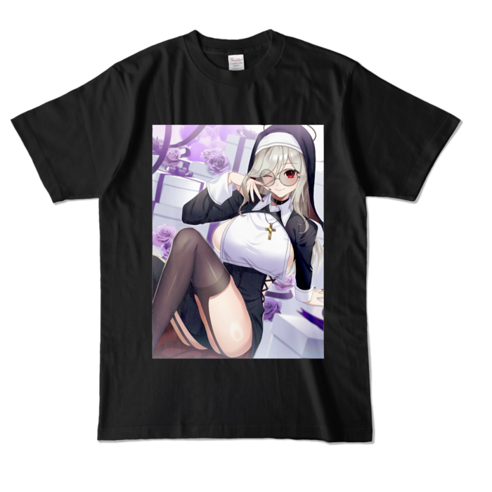 カラーTシャツ - L - ブラック (濃色)