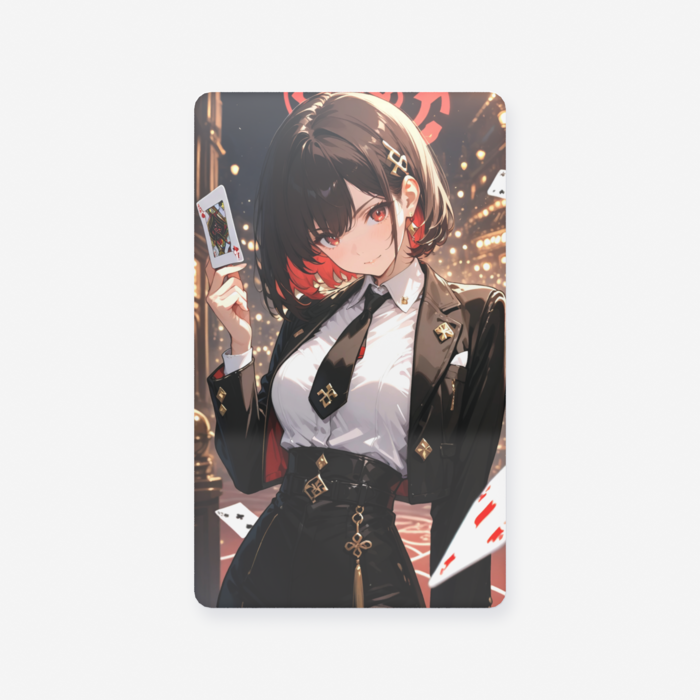 クリアカード - 名刺（55 × 91mm）