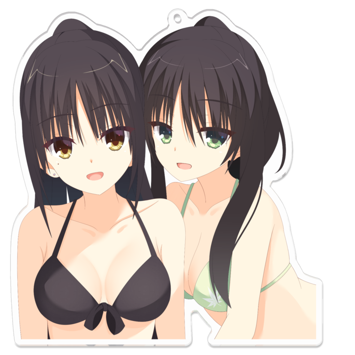 アクリルキーホルダー - 100 x 100 (mm)