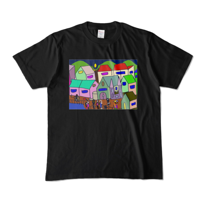 カラーTシャツ - M - ブラック (濃色)