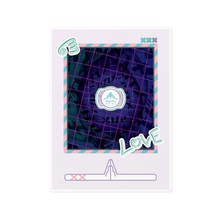 ステッカー - 160 x 160 (mm)