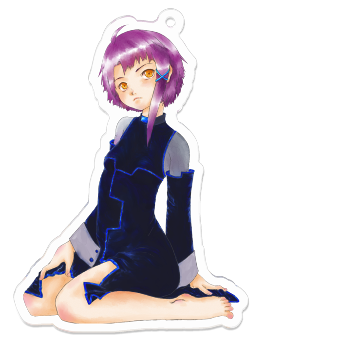 アクリルキーホルダー - 70 x 70 (mm)