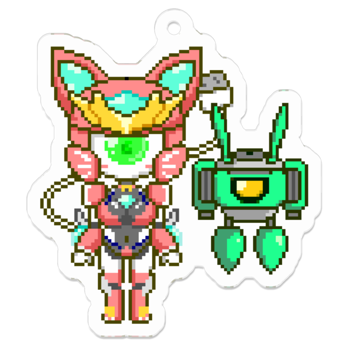 アクリルキーホルダー - 50 x 50 (mm)