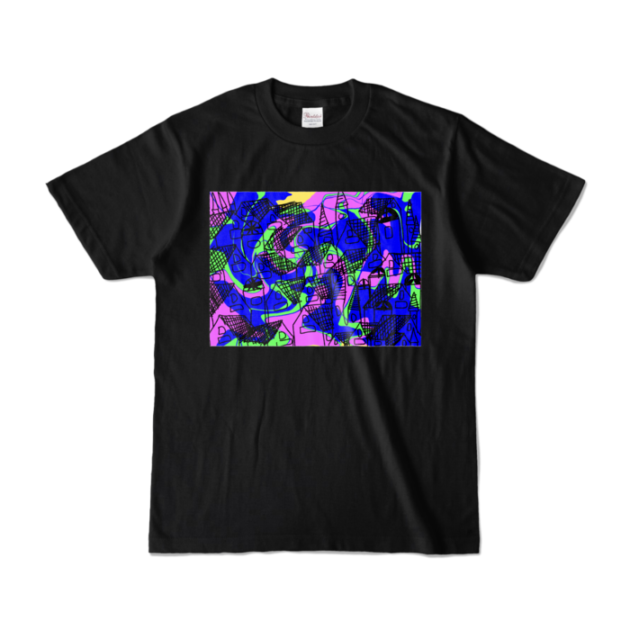 カラーTシャツ - S - ブラック (濃色)