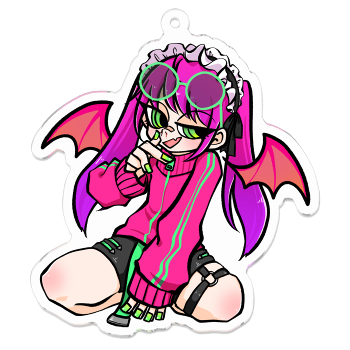 アクリルキーホルダー - 70 x 70 (mm)