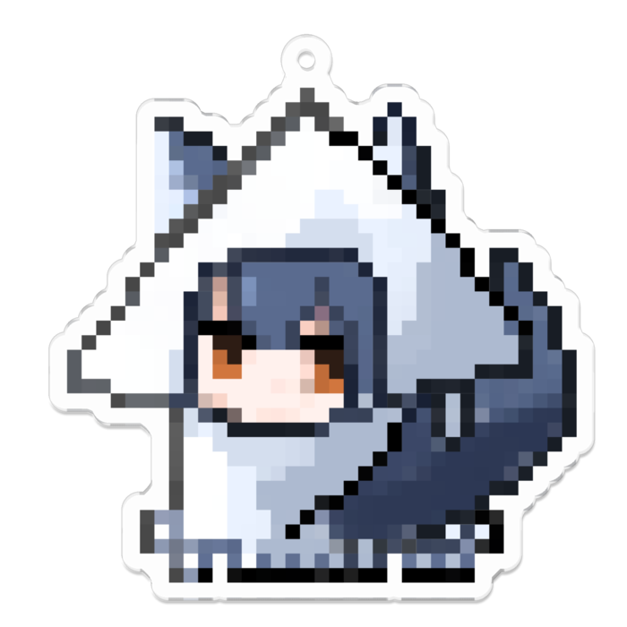 アクリルキーホルダー - 70 x 70 (mm)