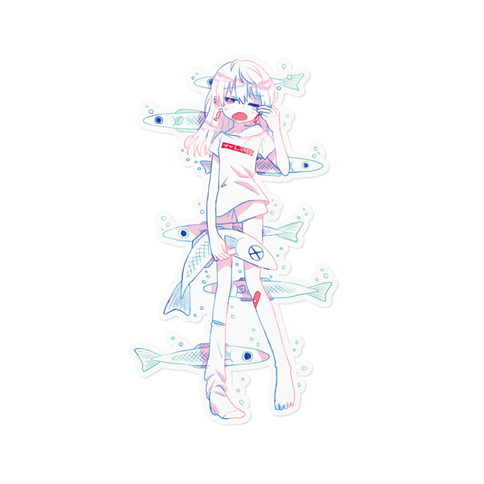 ステッカー - 160 x 160 (mm)