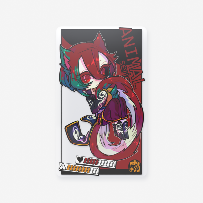 クリアカード - 名刺（55 × 91mm）