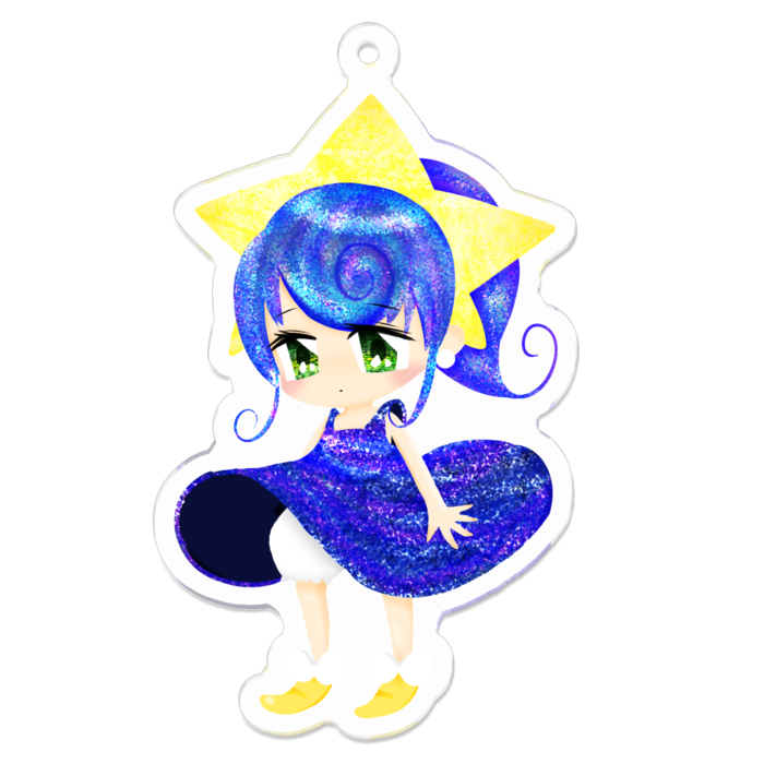 アクリルキーホルダー - 70 x 70 (mm)