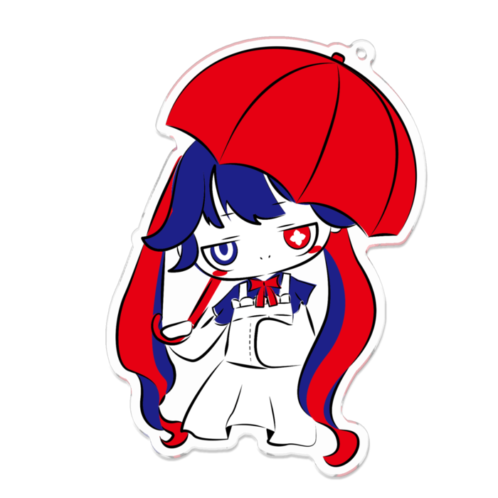 アクリルキーホルダー - 100 x 100 (mm)