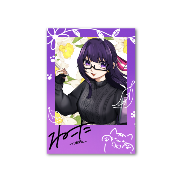 フォト風カード - 縦 - 両面