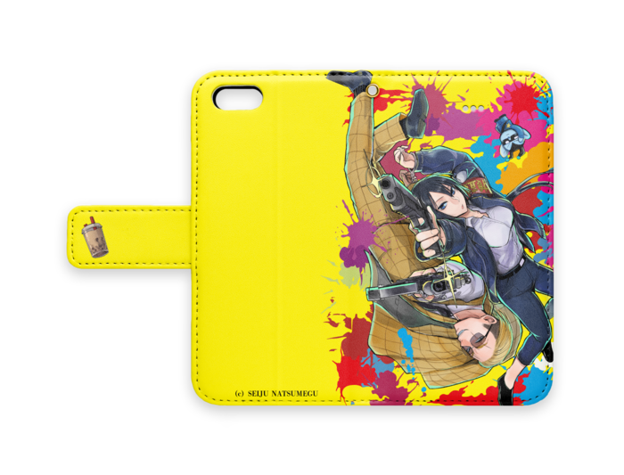 手帳型iPhoneケース - iPhone 5 / 5s / SE - ストラップ穴 あり